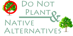 Do Not Plant list